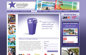 prestige postcards